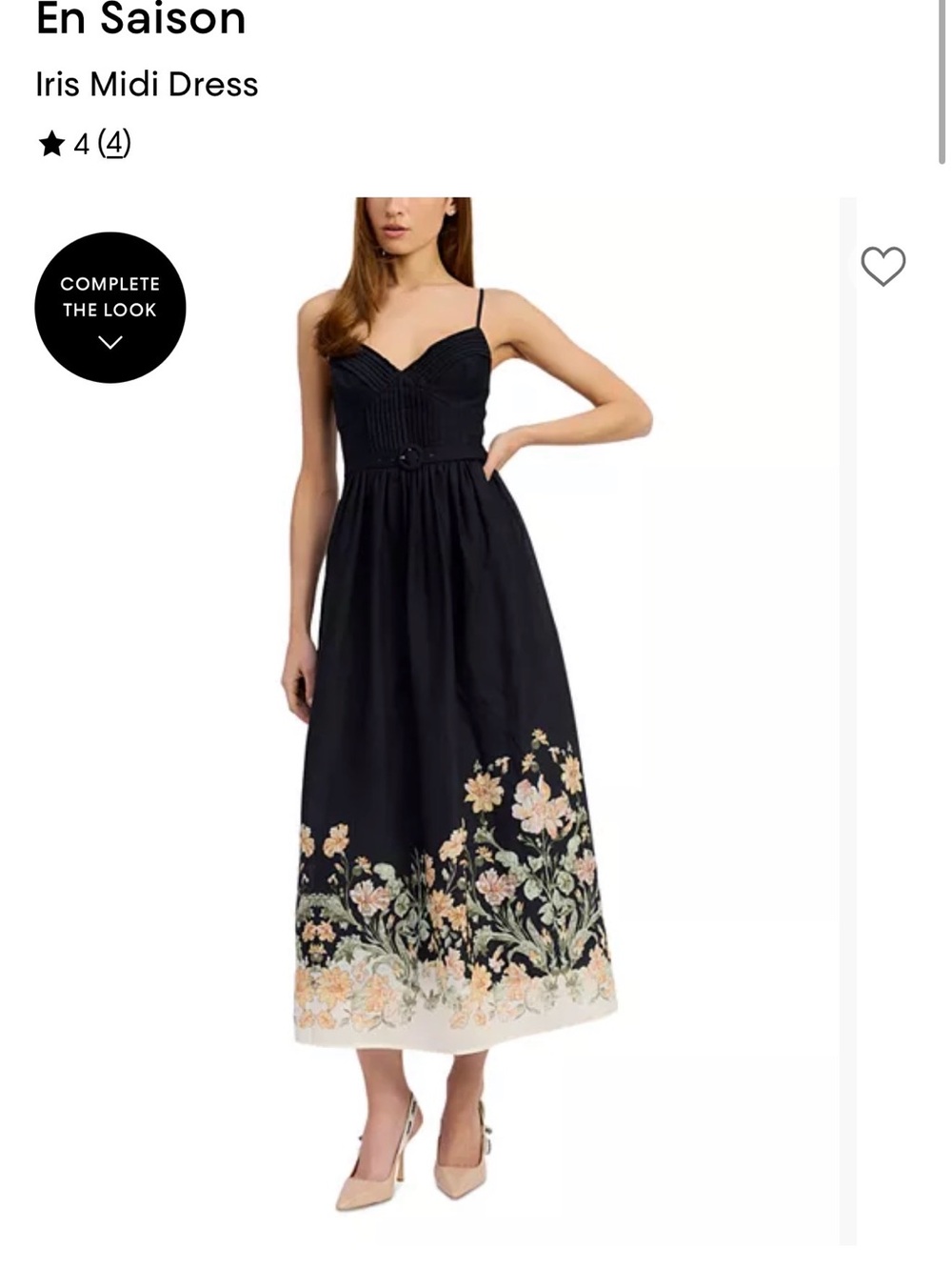 En Saison Iris Midi Dress